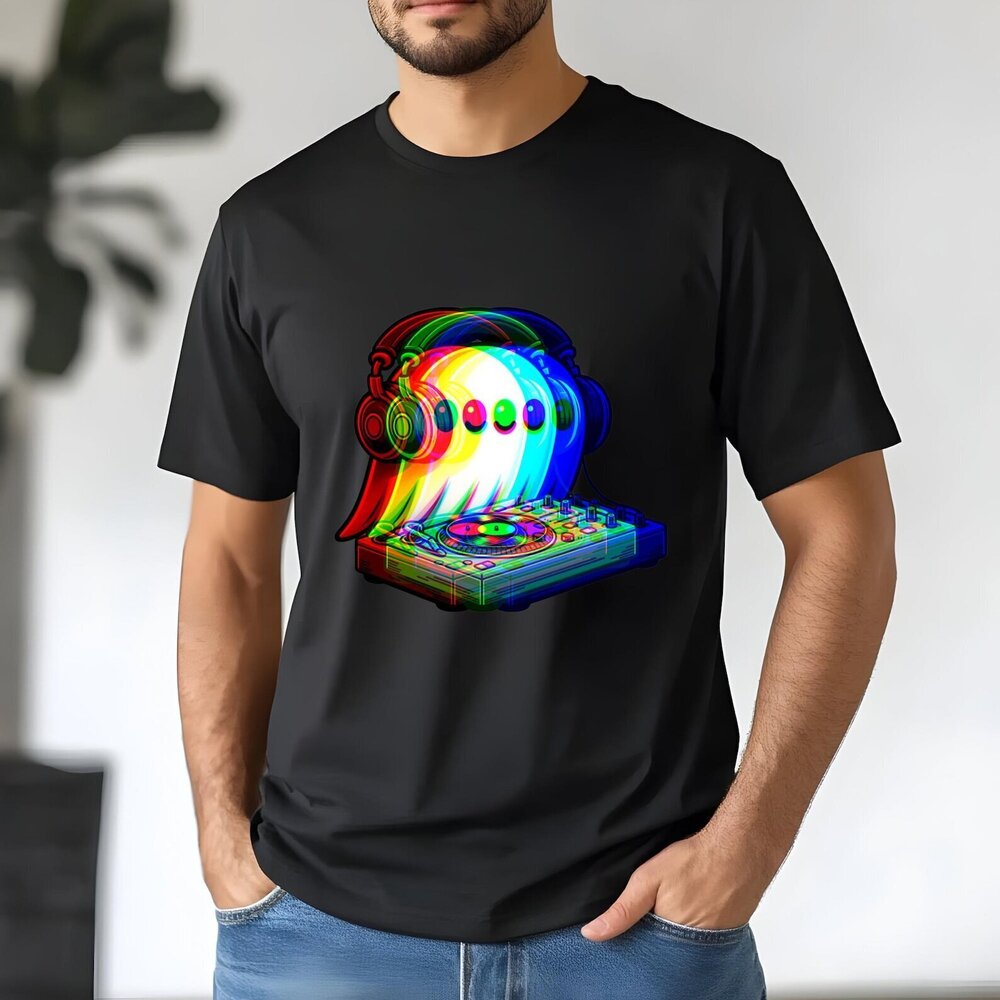 Vaporwave DJ Ghost T Shirt